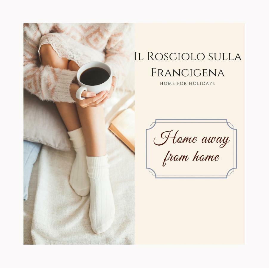 Il Rosciolo Sulla Francigena Apartment Формело Екстериор снимка